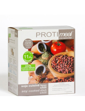 Eiweißreiche, vegetarische Protimeal-Chili con Carne 