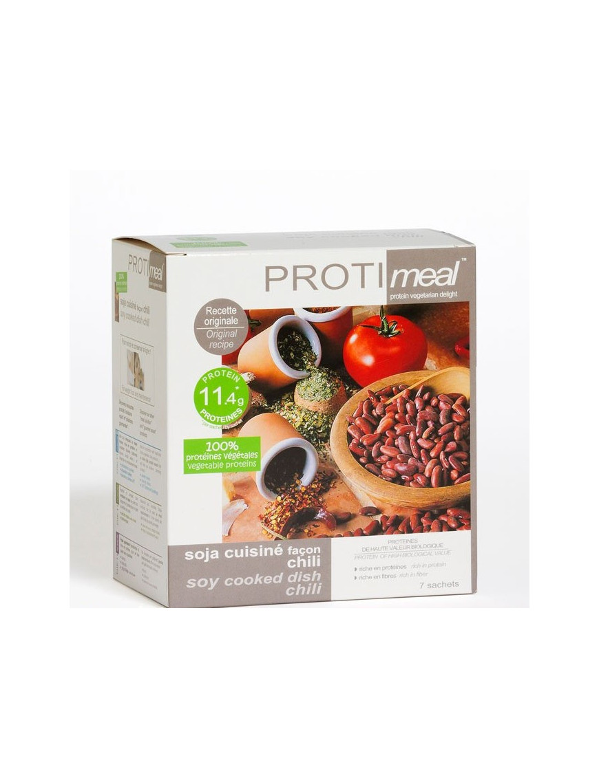 Eiweißreiche, vegetarische Protimeal-Chili con Carne 