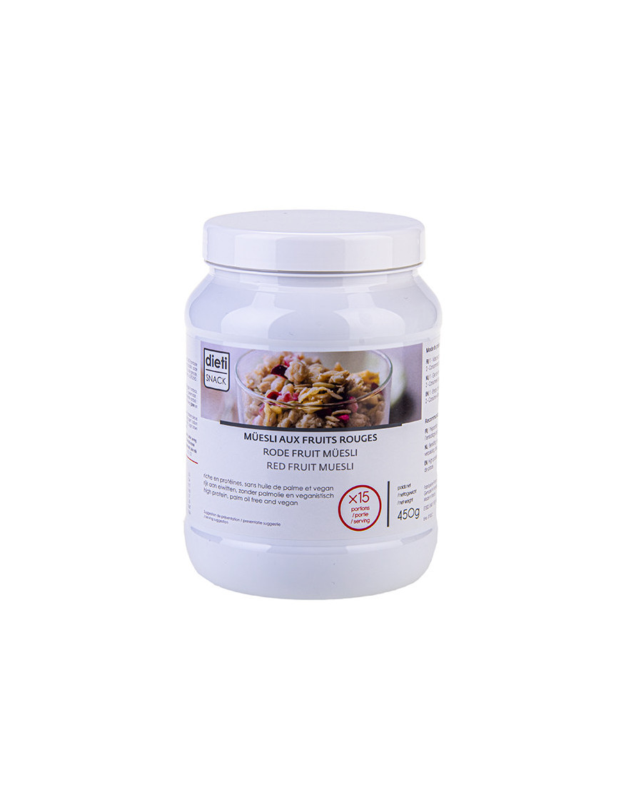 Protein-Müsli Rote Früchte Mix 450g