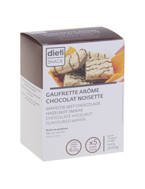 Protein-Waffeln mit Haselnuss-Geschmack