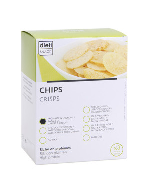 Käse & Zwiebel Protein Chips