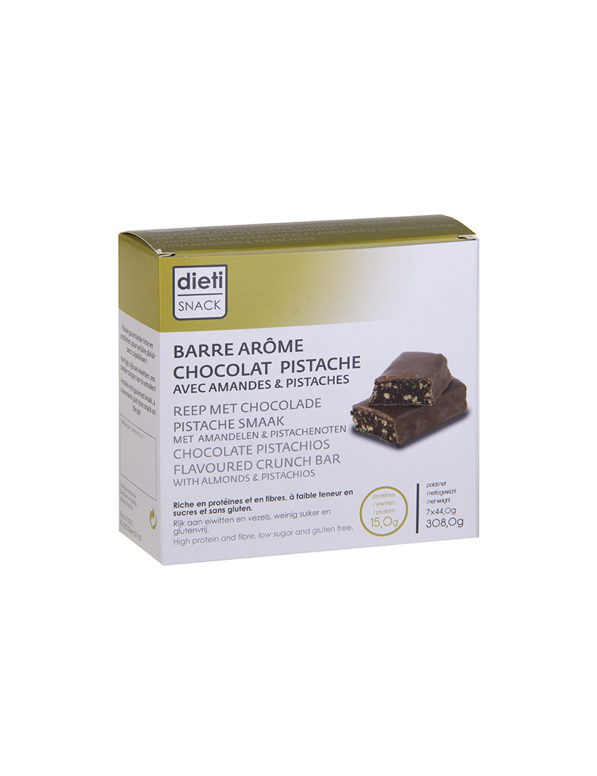 Proteinriegel mit Pistazien-Geschmack