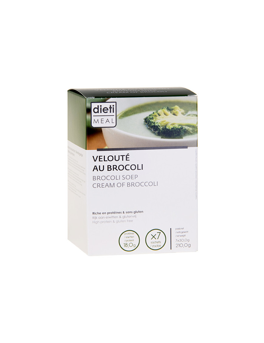 Brokkoli-Suppe mit Protein