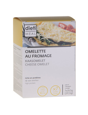 Eiweiß-Omelette mit Käse