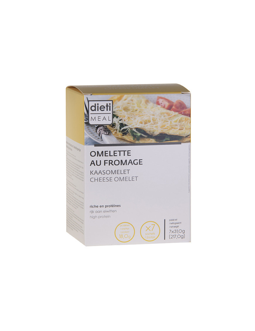 Eiweiß-Omelette mit Käse