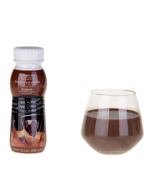 Proteindrink mit Schokoladengeschmack