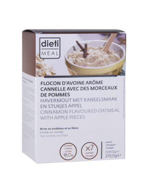 Protein Porridge Apfel-Zimt 