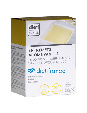 Protein Cremepudding mit Vanille-Geschmack