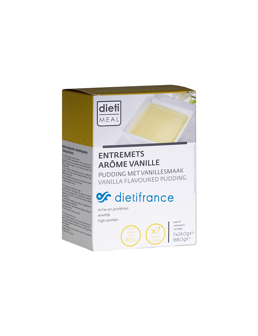 Protein Cremepudding mit Vanille-Geschmack