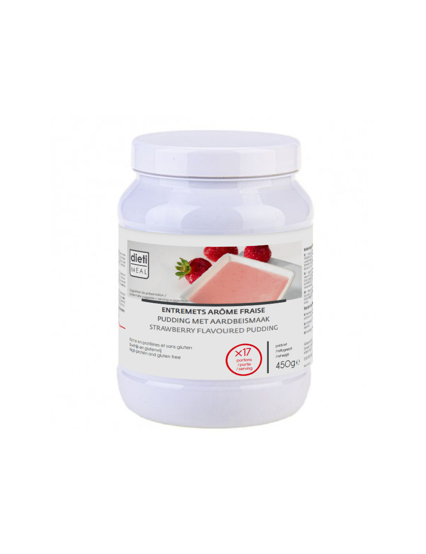 Dietimeal Protein-Shake mit Erdbeer-Geschmack - Nettofüllmenge 450 g