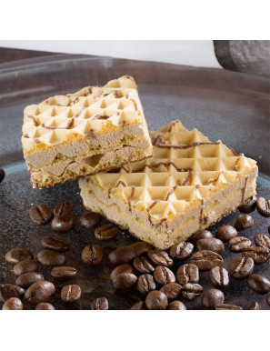 Protein Waffeln mit Mokka-Geschmack