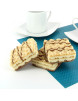 Protein-Waffeln mit Kekse und Sahnegeschmack