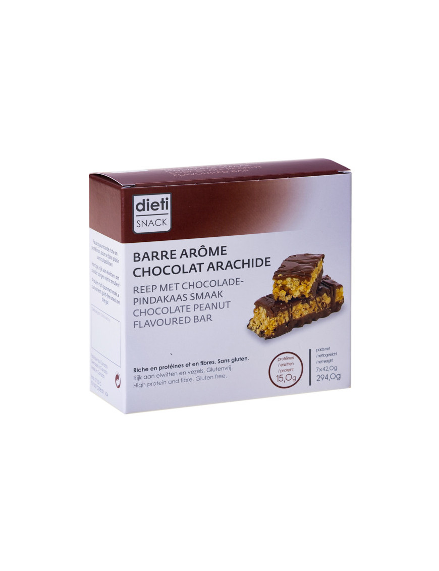 Proteinriegel Schokolade-Erdnuss-Geschmack