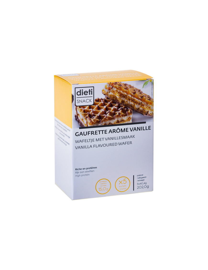 Protein Waffeln Vanille-Geschmack