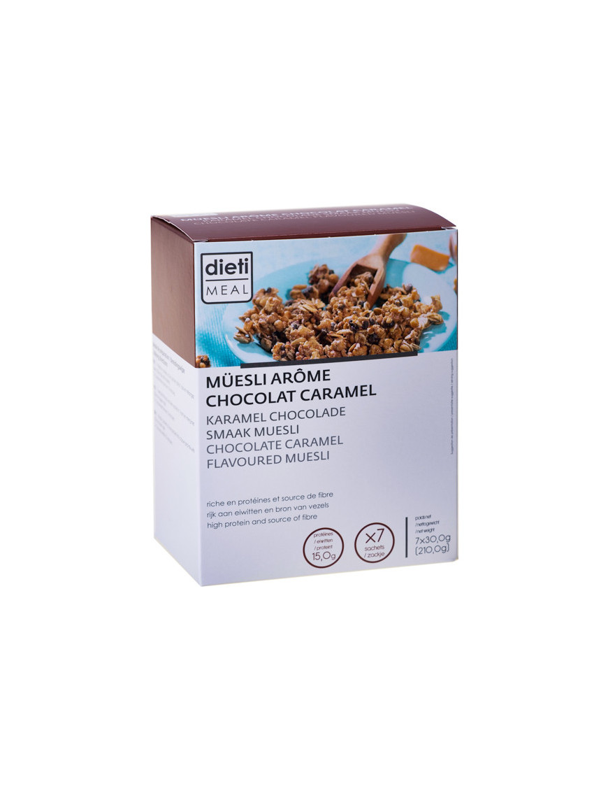Protein-Müsli Schoko-Karamell