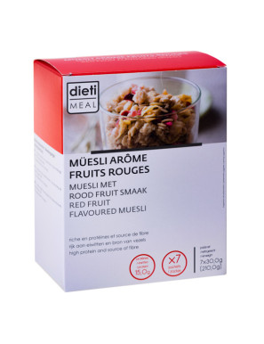 Protein-Müsli Rote Früchte 7 Portionen