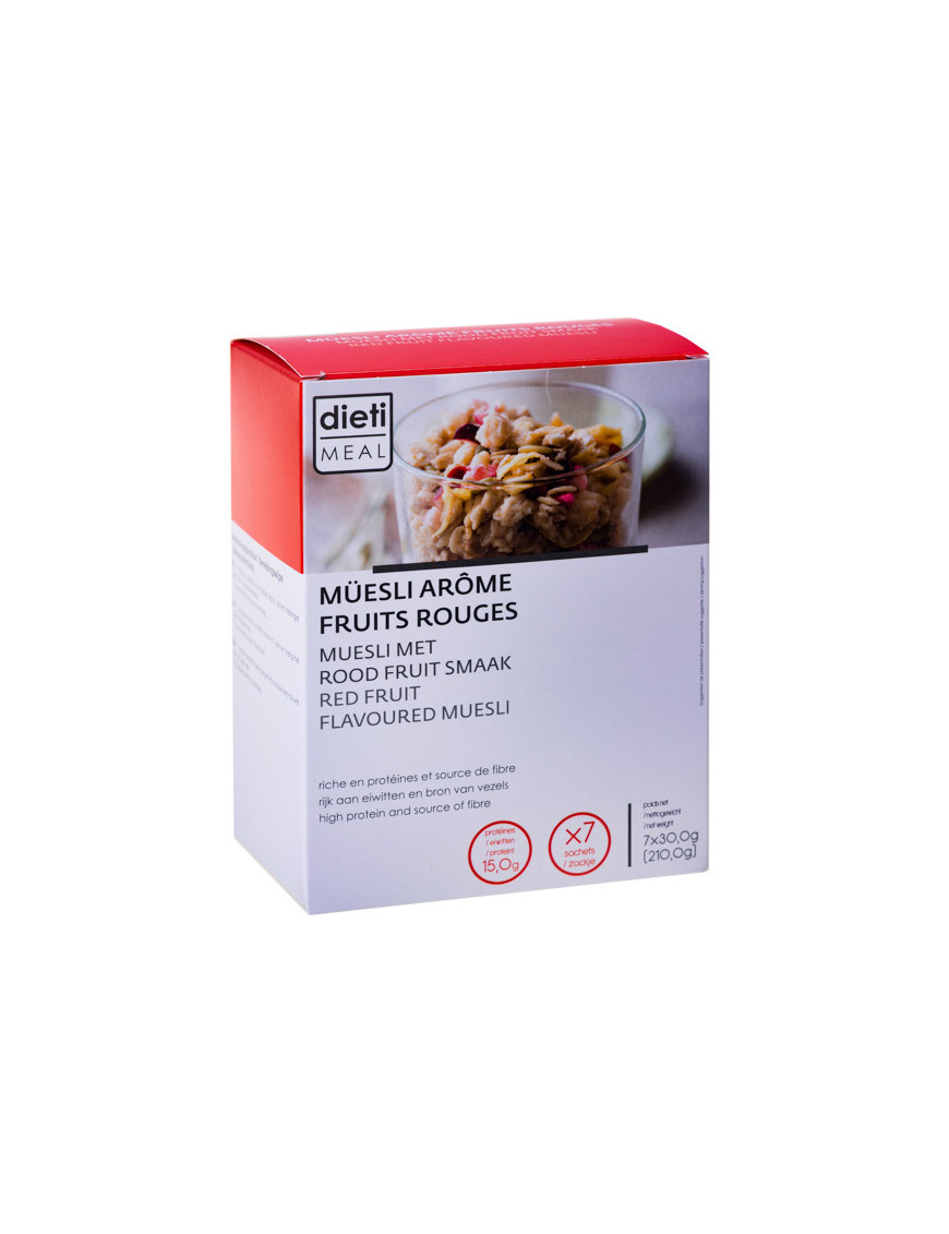 Protein-Müsli Rote Früchte 7 Portionen