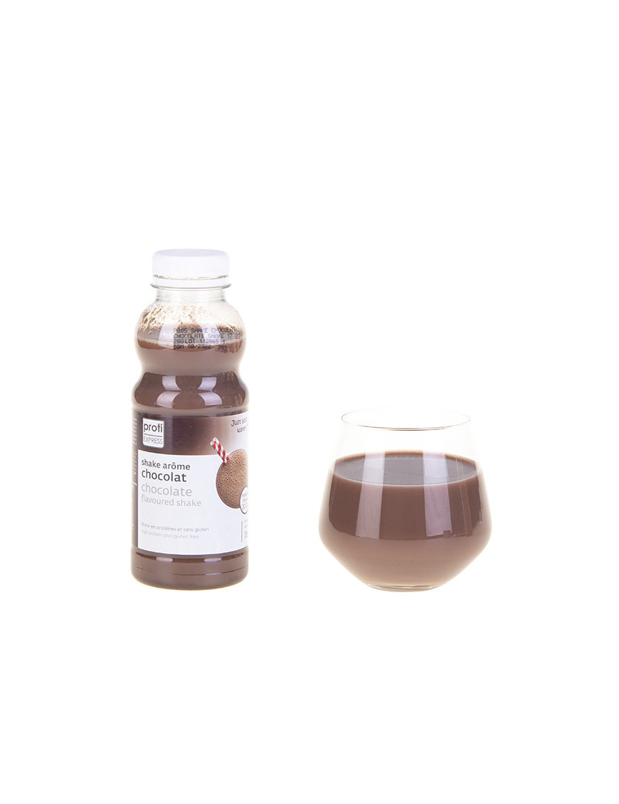 Instant-Proteinpulver mit Schokoladengeschmack